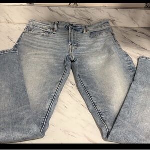American Eagle Outfitters Men's Light Blue Slim Jeans